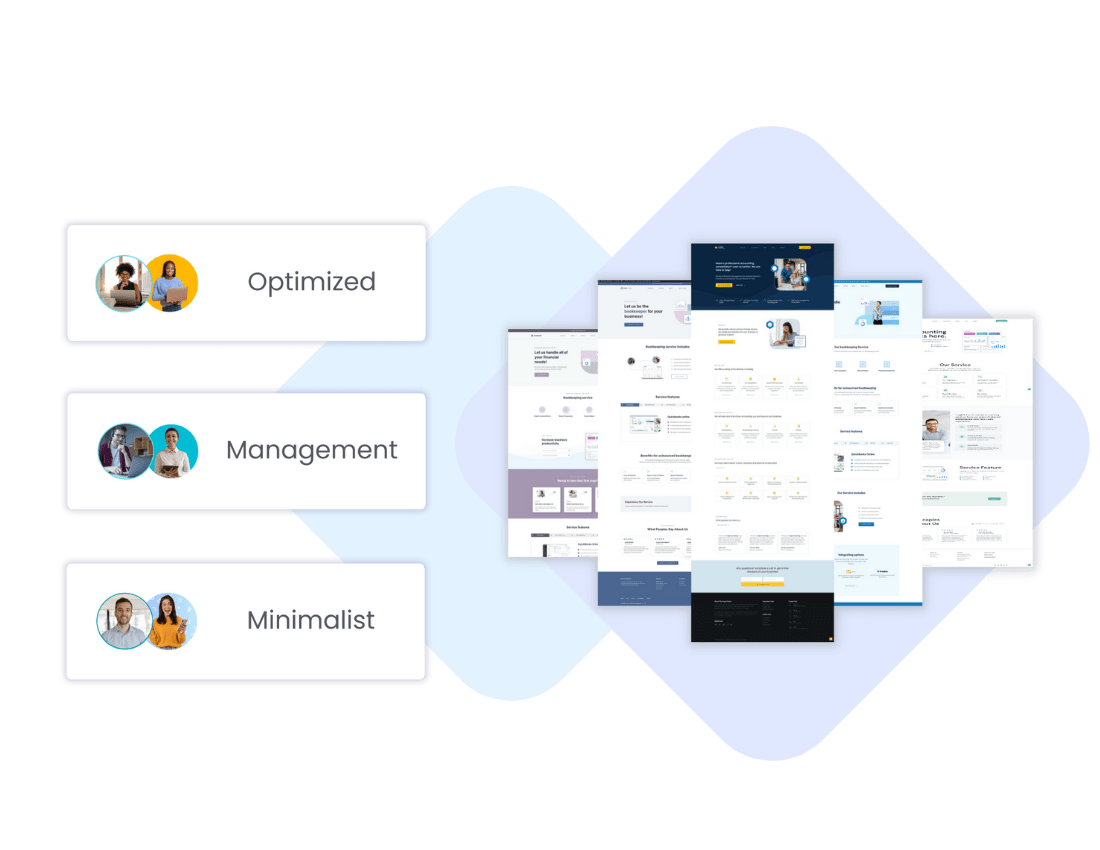 Accounting website designs