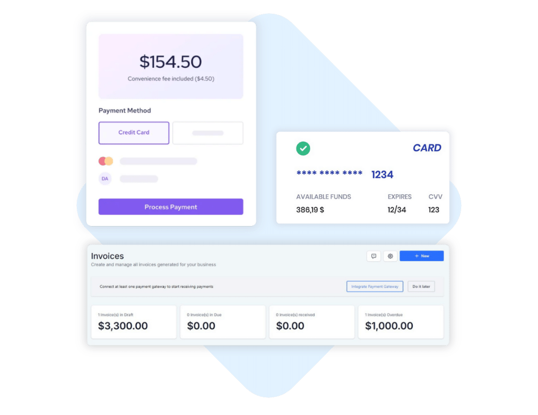 Automated payment routing and invoice generation