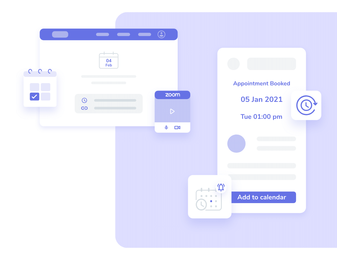 Automated booking workflows