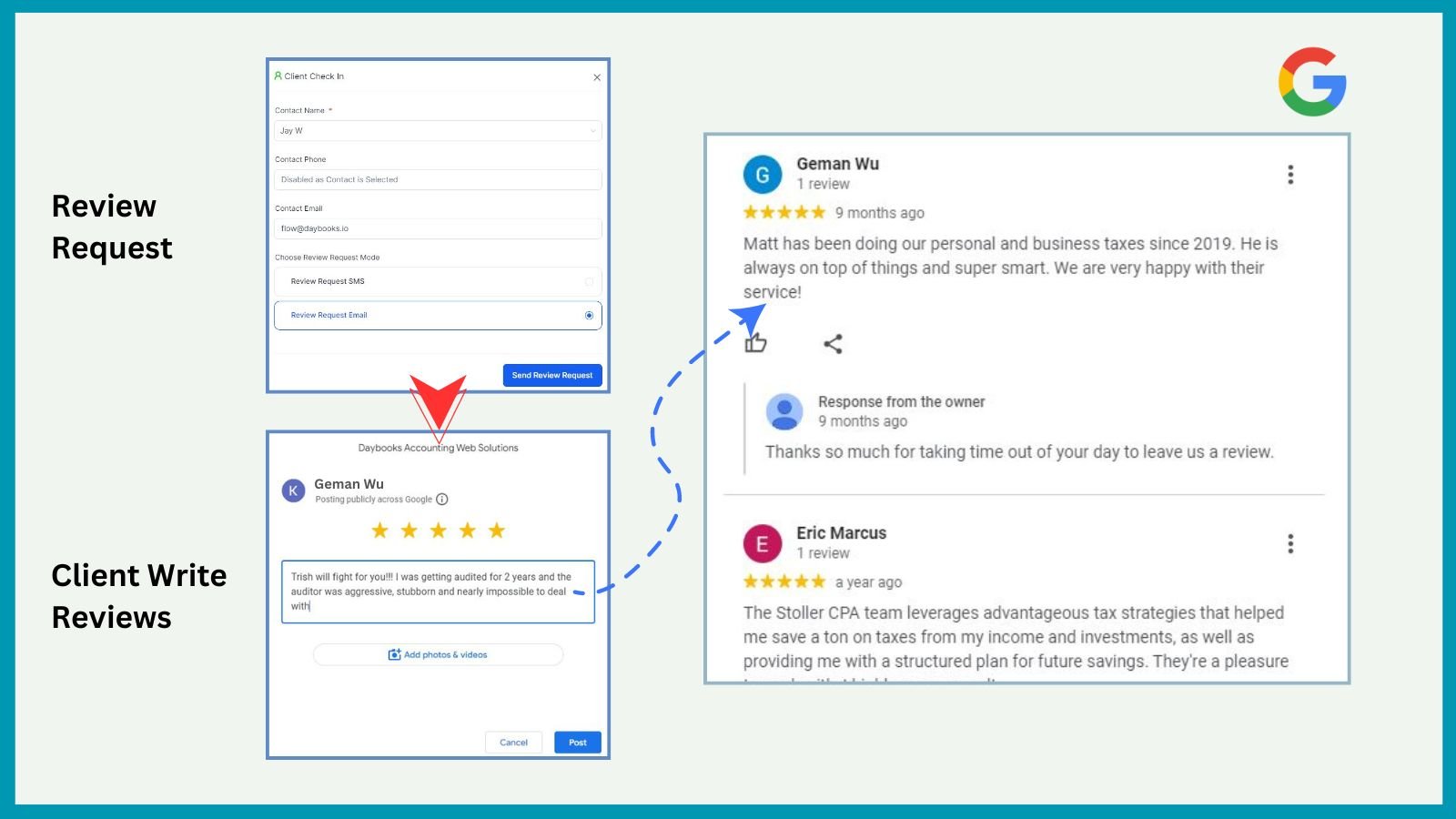 bookkeeping website google reviews 