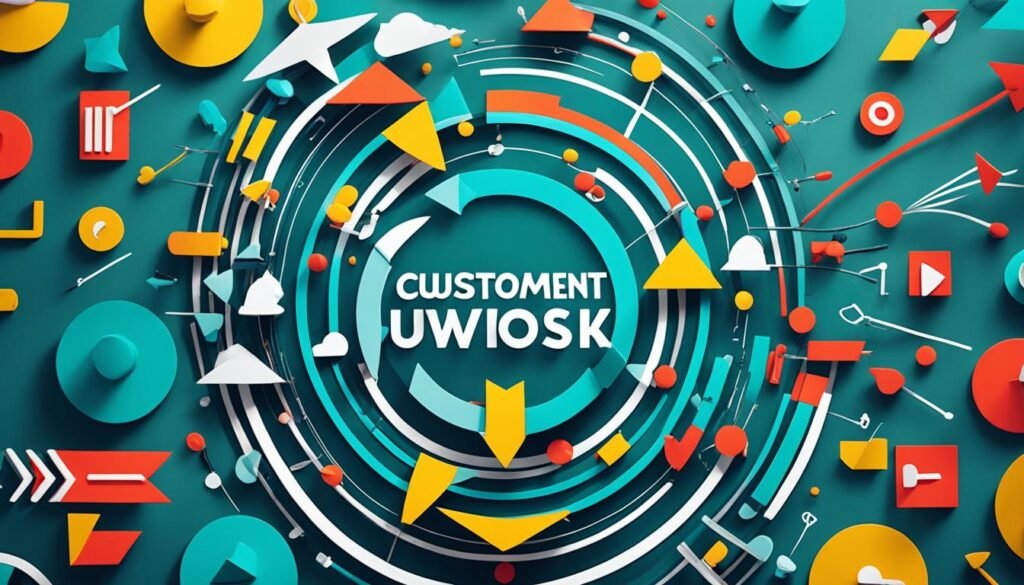 customer loyalty visual representation