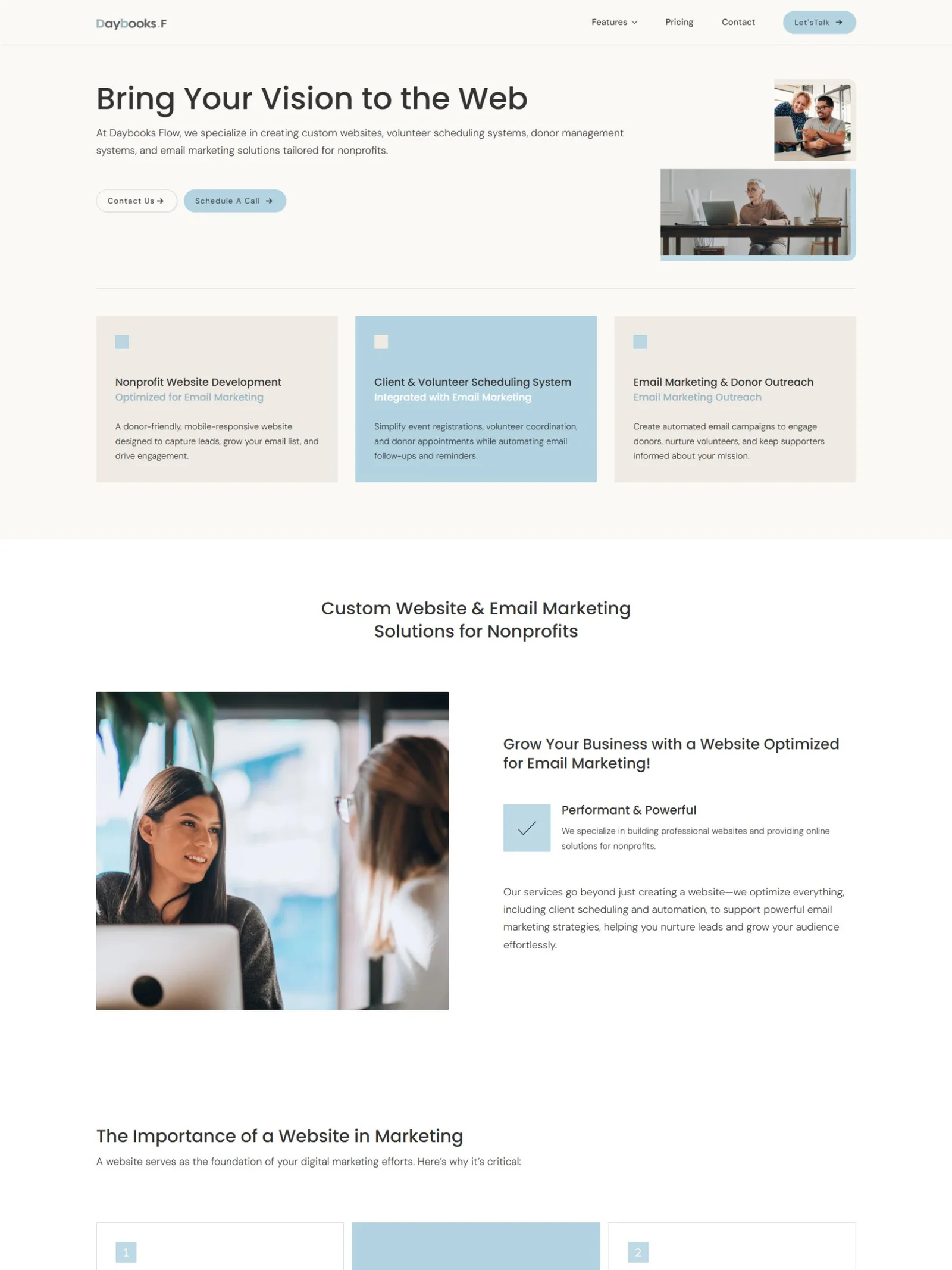 Nonprofit Website Template